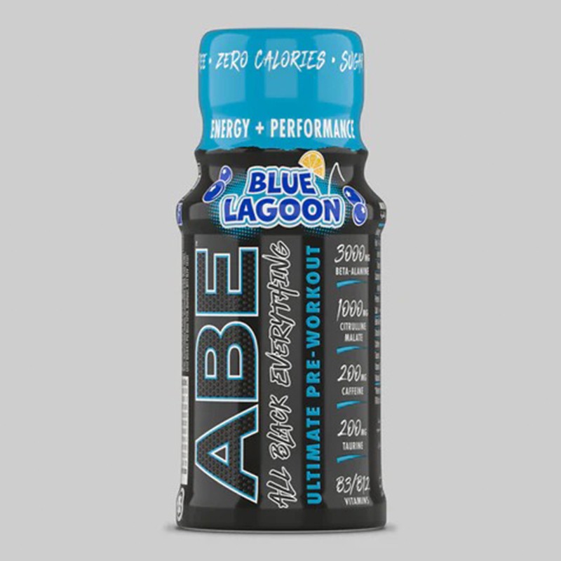 An Abe Ultimate Pre-Workout Blue Lagoon 60Ml