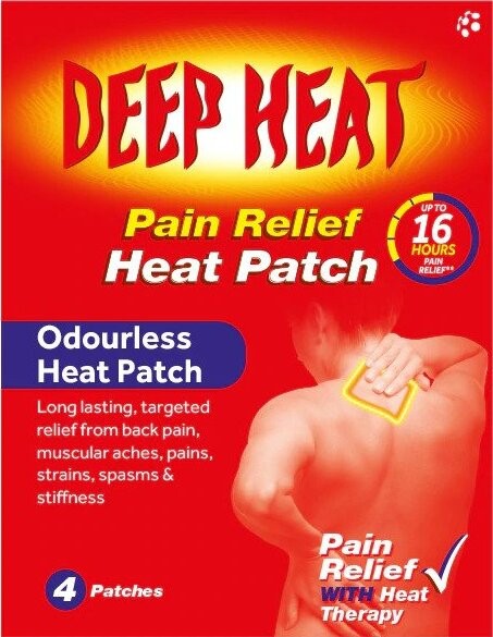 Deep Heat Patch 4'S