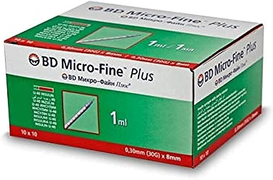 Bd Microfine Plus Insulin Syringe 1Ml