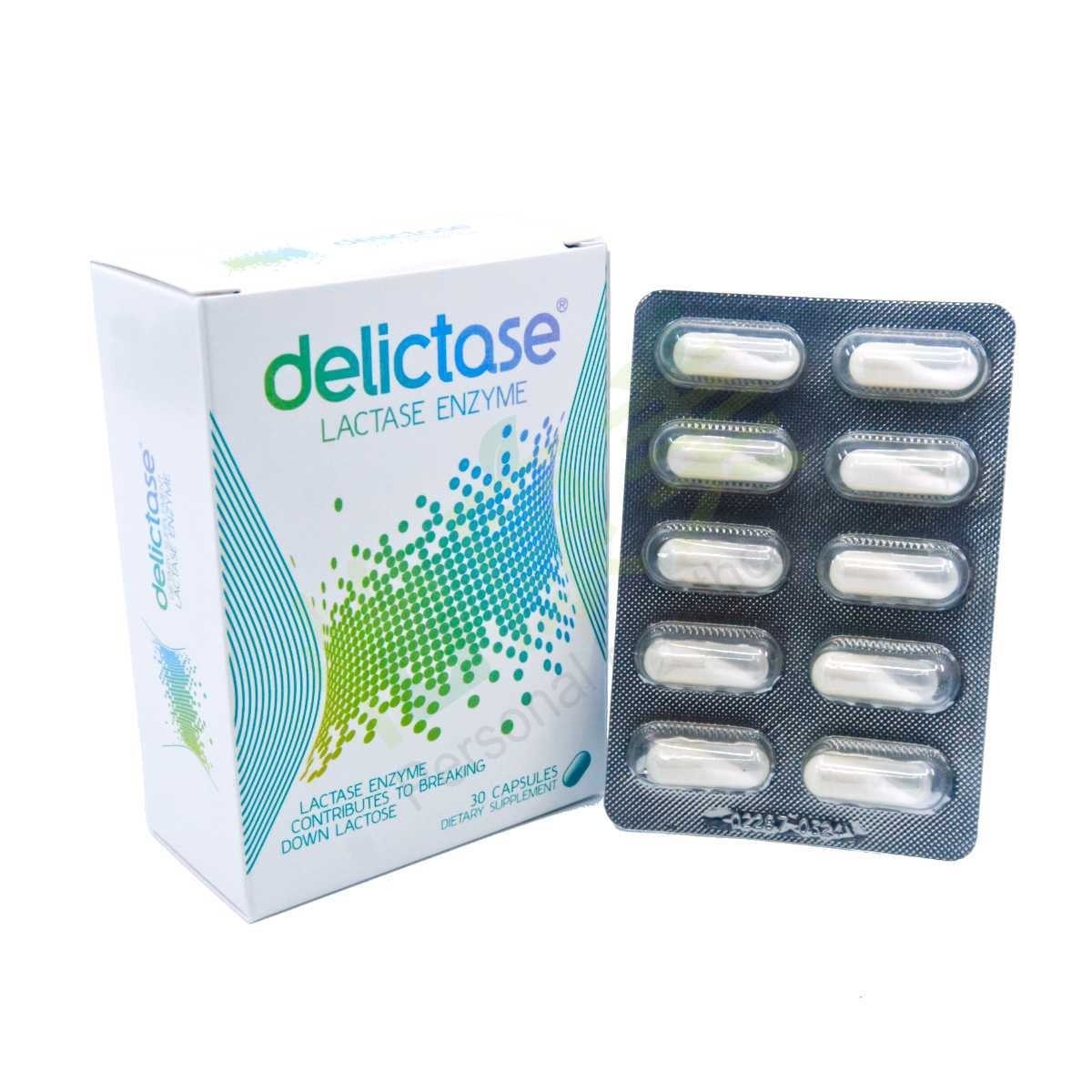 Delictase Lactase Enzyme Cap 30S