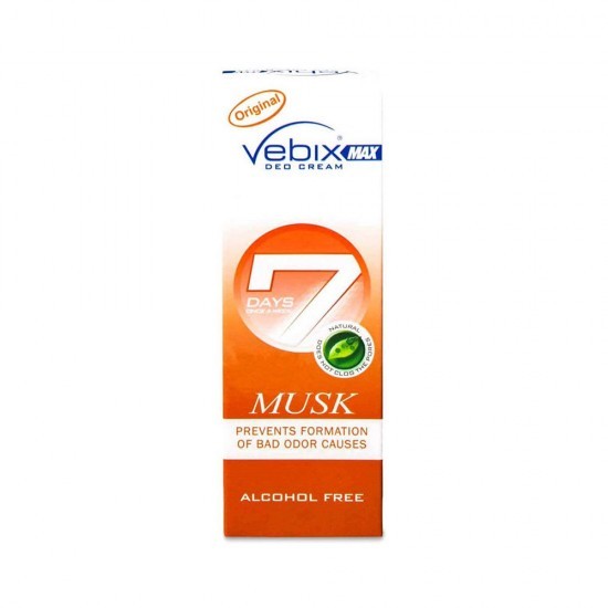 Vebix Deo Cream Musk 25Ml