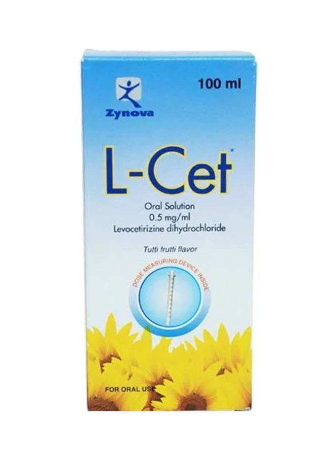 L-Cet Oral Solution 100 Ml