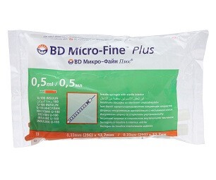 Bd Microfine 0.5Ml 30G Insu Syring