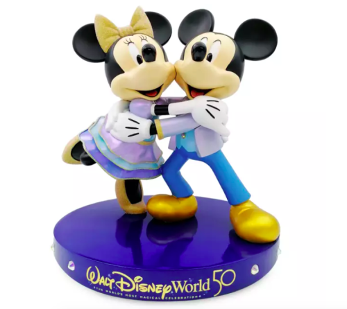 Walt Disney World 50th Anniversary Mickey and Minnie Mouse Ornament