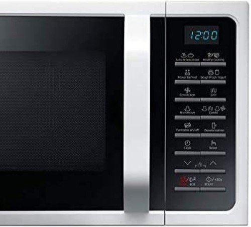 Samsung 28 Liters Microwave Grill & Convection with Healthy Cooking, White - MC2...