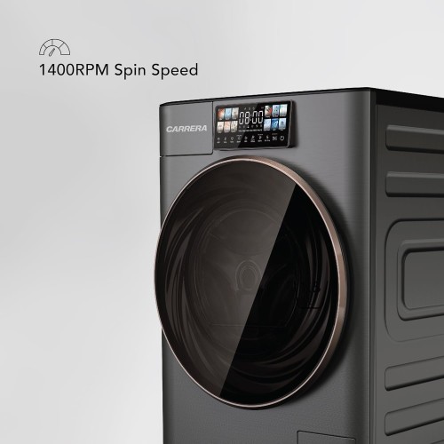 Carrera Washing Machine – 10kg Washer & 6kg Dryer, 1400RPM, Inverter Technology,...