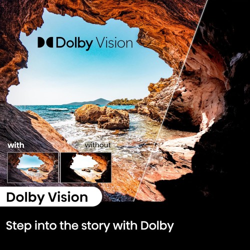 Hisense 75 inch Smart TV UHD 4K E6N-Dolby Vision,Game Mode Plus,Smooth Motion wi...