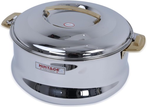 MINTAGE CASSEROLE GLACIER-5000 ML (GOLDEN PVD HANDLE)