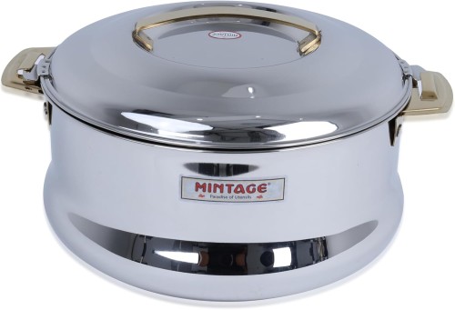 MINTAGE CASSEROLE GLACIER-4000 ML (GOLDEN PVD HANDLE)