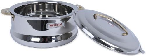MINTAGE CASSEROLE GLACIER-4000 ML (GOLDEN PVD HANDLE)