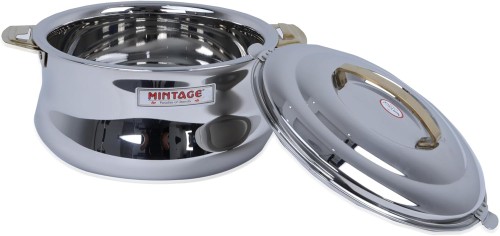 MINTAGE CASSEROLE GLACIER-2500 ML (GOLDEN PVD HANDLE)