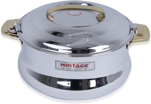 MINTAGE CASSEROLE GLACIER-1500 ML (GOLDEN PVD HANDLE)