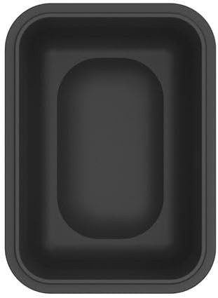 Ou Bicolor Mini Hermetic Lunch Box, 380 Ml Capacity, Black