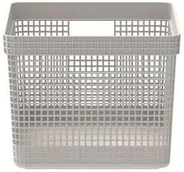 Ou Grid Basket, 20 Liter Capacity, Beige