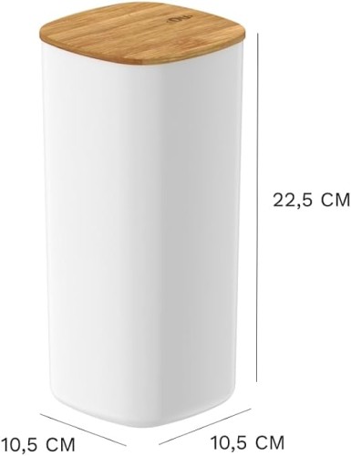 Ou Phb305 Keep Hermetic Canister, 1.5 Liter Capacity, White