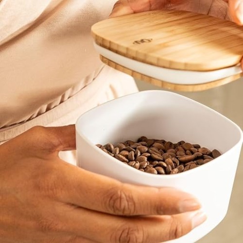 Ou Phb105 Keep Hermetic Canister, 0.45 Liter Capacity, White