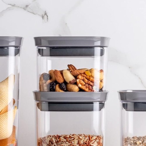 Ou Airtight Pot 450Ml Plastic Airtight Seal Silicone Lead