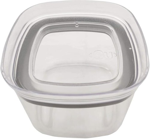 Ou Airtight Pot 450Ml Plastic Airtight Seal In Natural Silicone