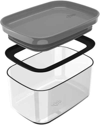 Ou Airtight Rectangular Food Containers Block Design Varis Sizes And Colors (Gre...