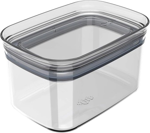 Ou Hermetic Rectangular Canister Block 0,65L Natural