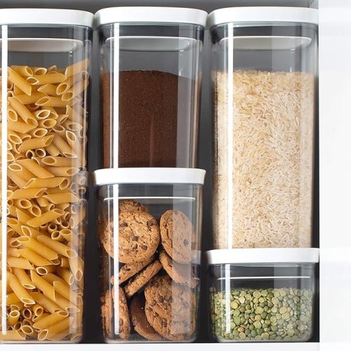 Ou Block Square Airtight Container