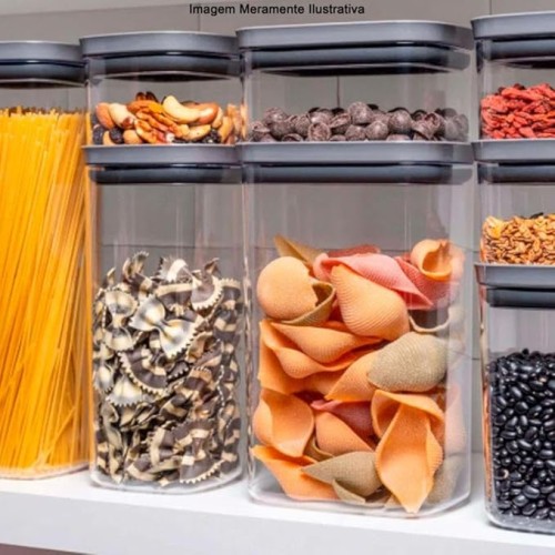 Ou Hermetic Canister Block 1,5 L Natural