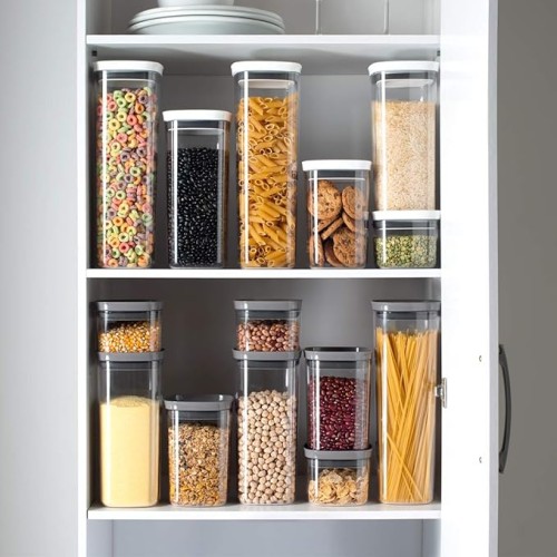 Ou Block Square Airtight Container