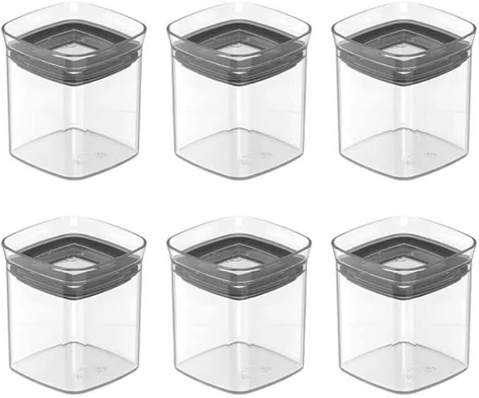 Ou Hermetic Canister Block Set 6 Pieces (0,150L) Natural