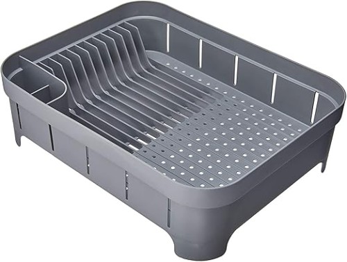 Ou Trium Dish Rack Lead Grey