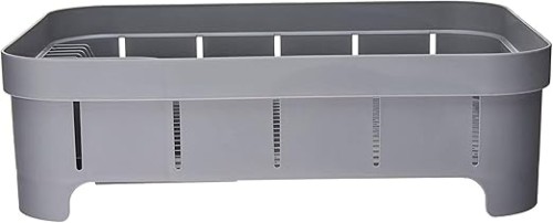 Ou Trium Dish Rack Lead Grey