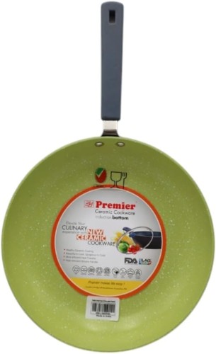 Premier Ceramic Non-Stick Frypan 26cm | Eco-Friendly Cookware with Non-Toxic Cer...