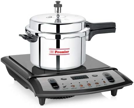 Premier Aluminium Classic Pressure Cooker Induction Base -7.5 Liters