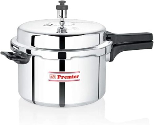 Premier Aluminium Classic Pressure Cooker Induction Base -5.5 Liters