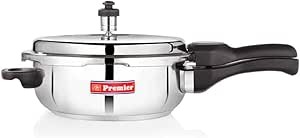 Premier Stainless Steel Comfort Pressure Pan for Induction & LPG - Small