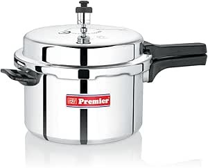 Premier Netraa Aluminium Pressure Cooker - 5.5 Liter