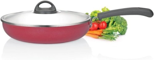 Premier Aluminium Non Stick Fry Pan Classic with Stainless Steel lid - 22 Cm