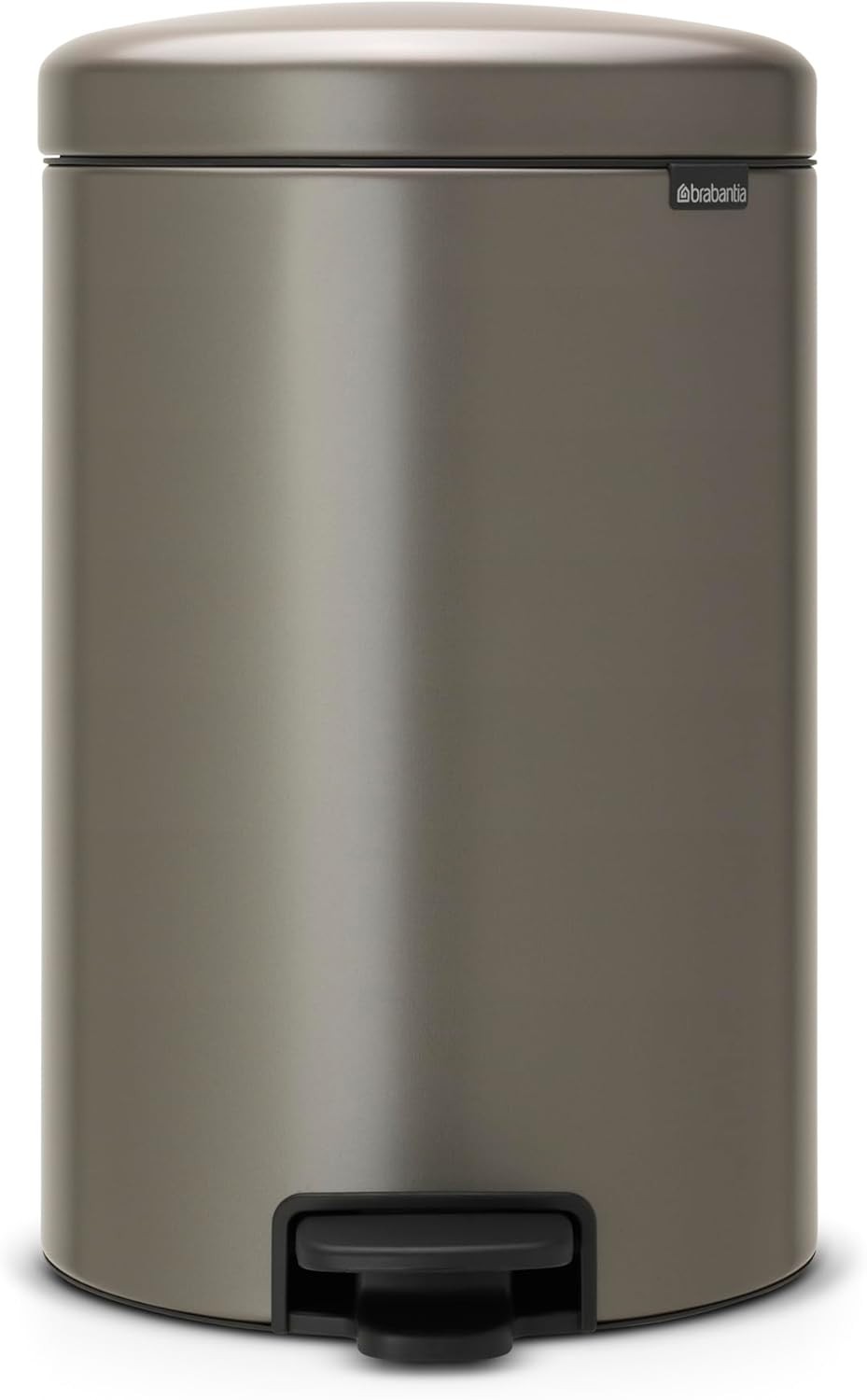 Brabantia NewIcon Pedal Bin-20L Platinum