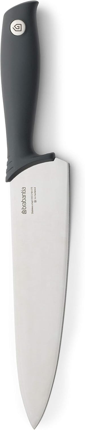 Brabantia Chef's Knife Dark Grey Tasty + Slice & Dice