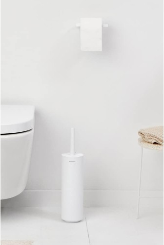 Brabantia MindSet Toilet Brush & Holder Mineral Fresh White