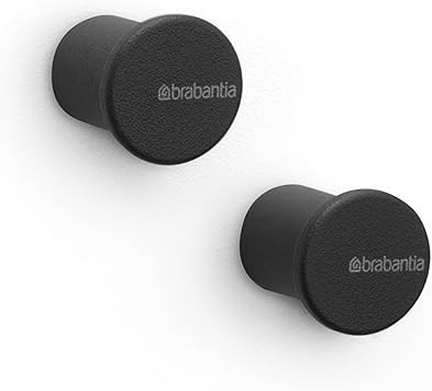 Brabantia MindSet Towel Hooks, set of 2 - Mineral Infinite Grey