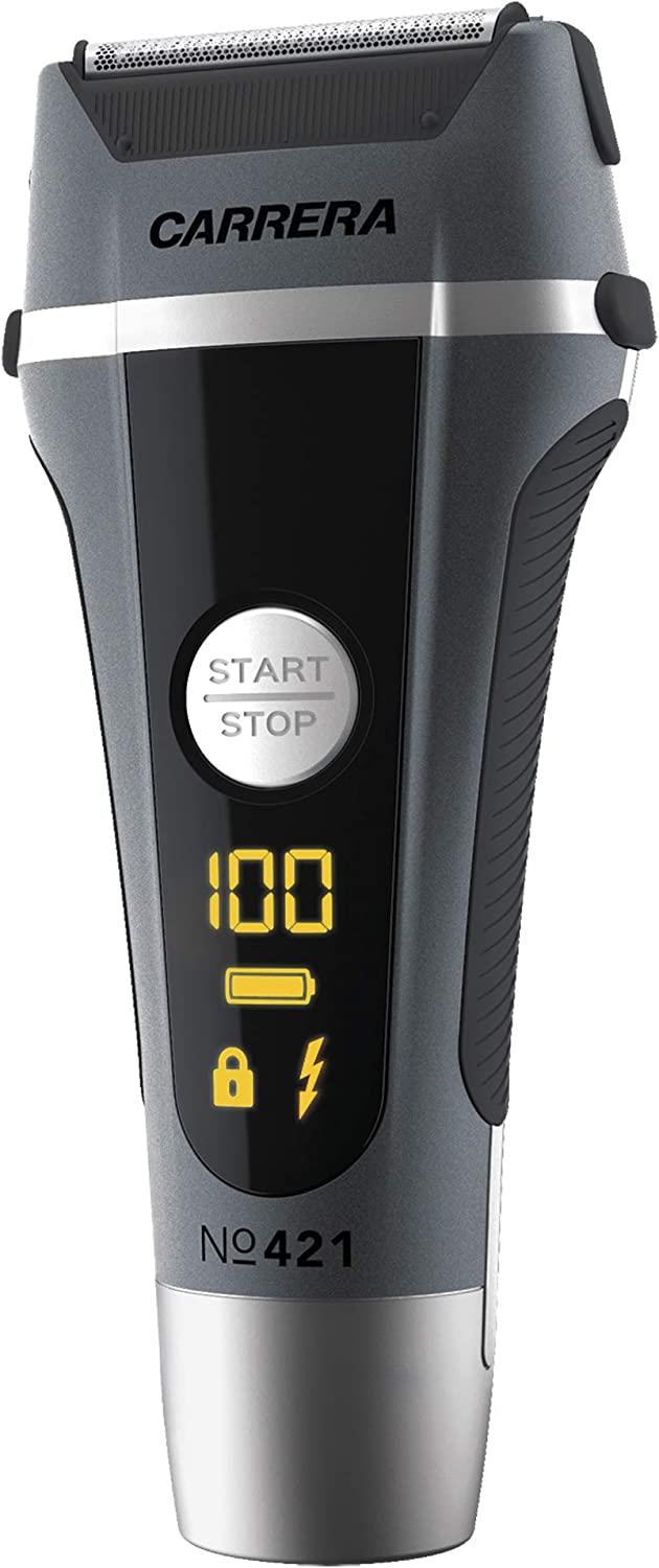 CARRERA 421 Rasierer Shaver, Wet and Dry Shaver, Rechargable Battery, USB Charge