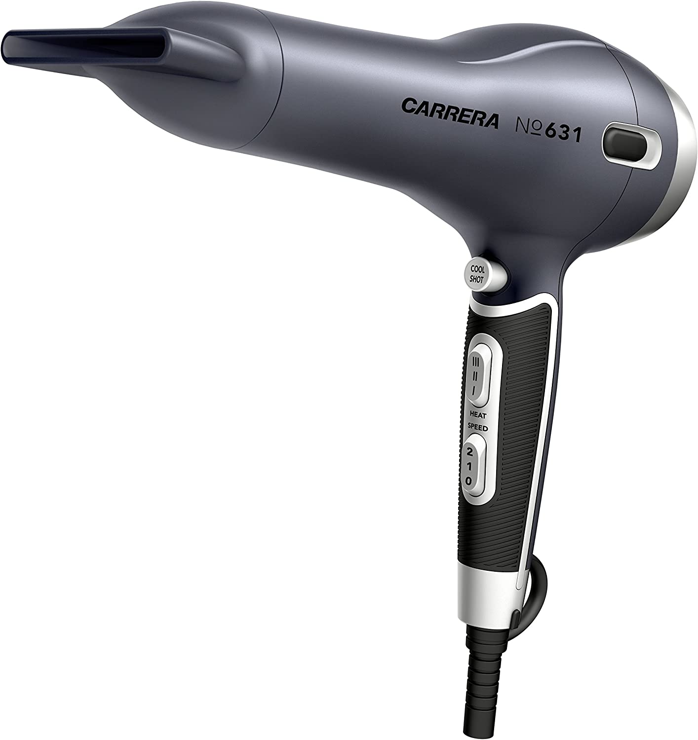 CARRERA hair dryer No 631 | Ion function | 3 heating levels 2 speeds