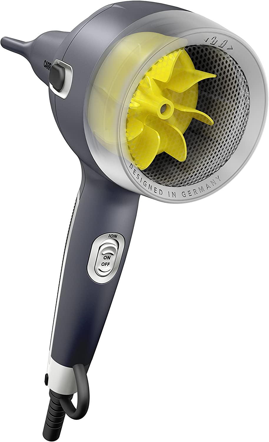 CARRERA hair dryer No 631 | Ion function | 3 heating levels 2 speeds