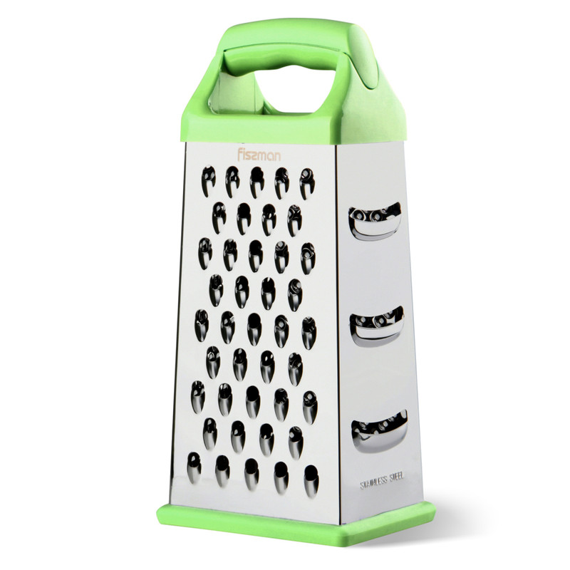 Fissman Four-Sided Vegetable Grater 24cm Green