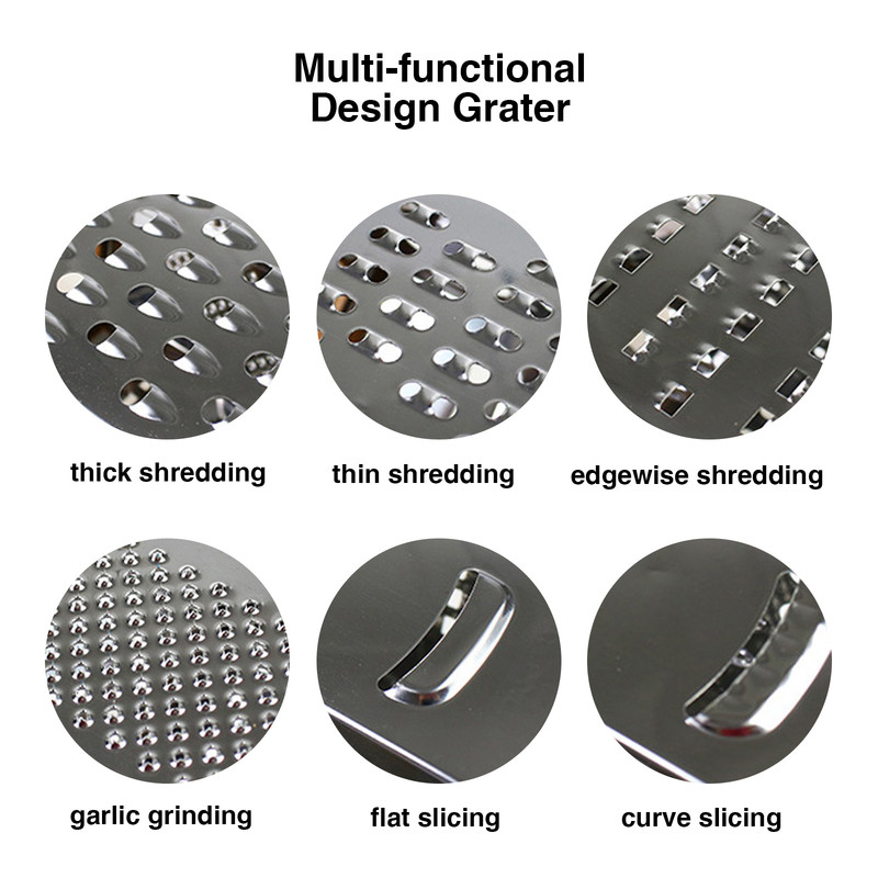 Fissman Four-Sided Vegetable Grater 24cm Green