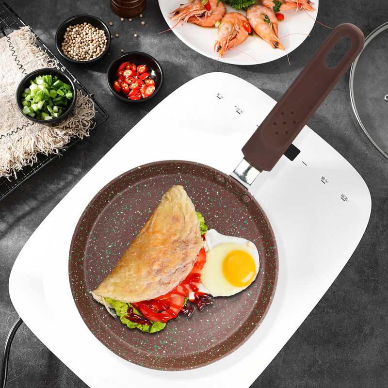 Fissman Crepe Pan Mosses Stone 18cm (Aluminum With Non-Stick Coating)