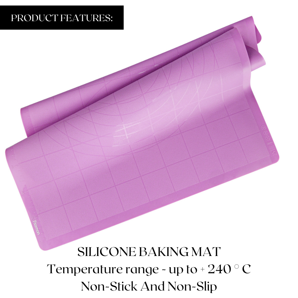 Fissman Baking Mat Purple 57x47cm