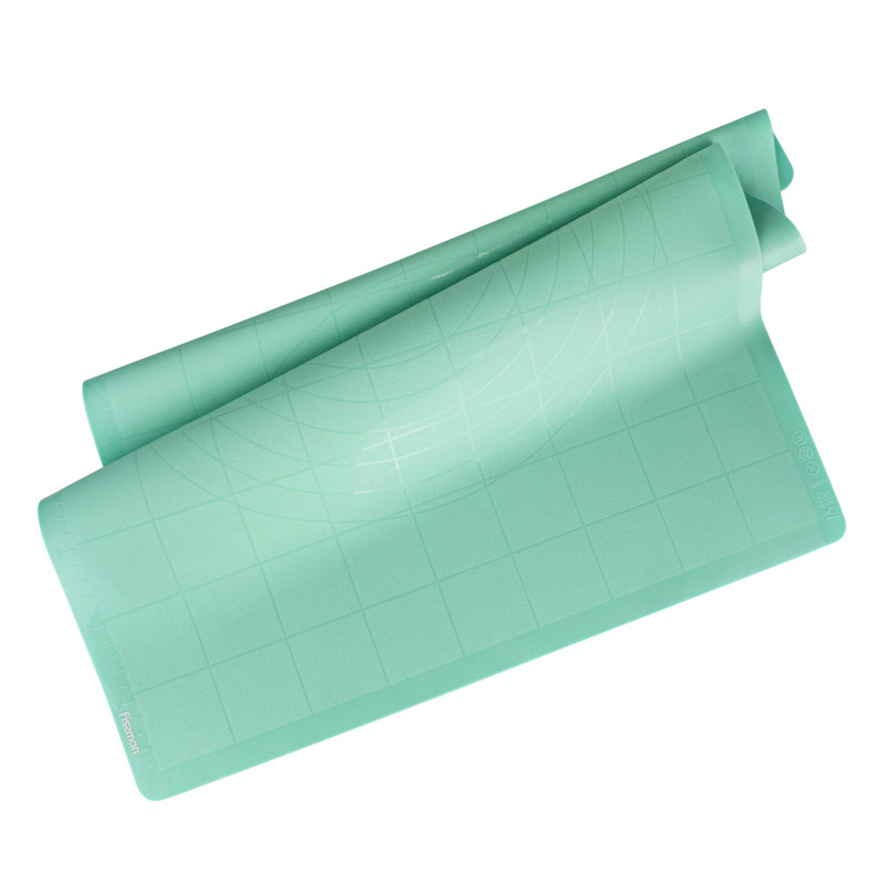 Fissman Silicone Baking and Kneading Mat Mint Green 57x47cm