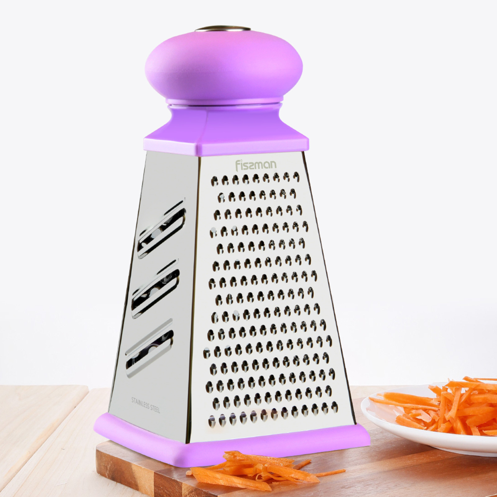Fissman 4 Side Grater Purple/Silver