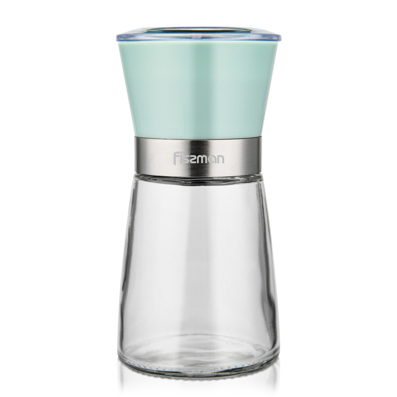 Fissman Salt And Pepper Mill Grinder Mint Green/Clear 6.5х6.5х13cm